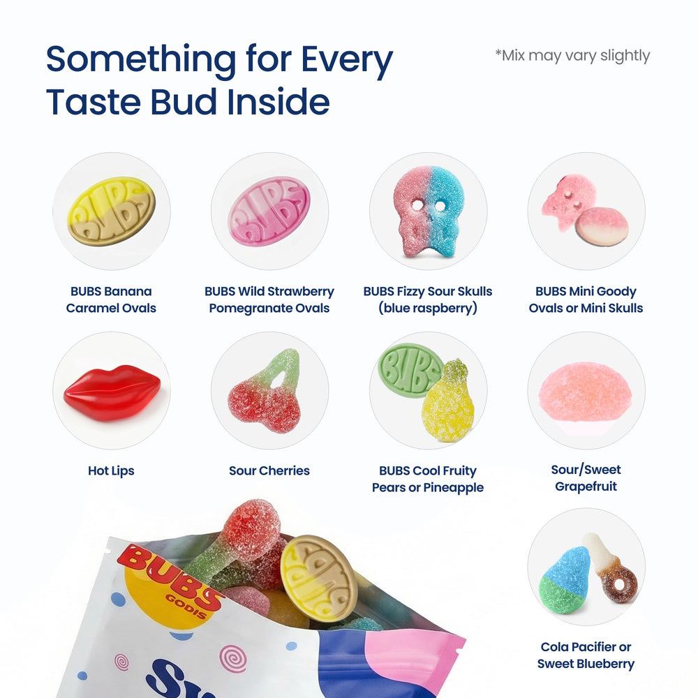 Swedish Candy Chef gummy candy mix with premium Scandinavian candies.