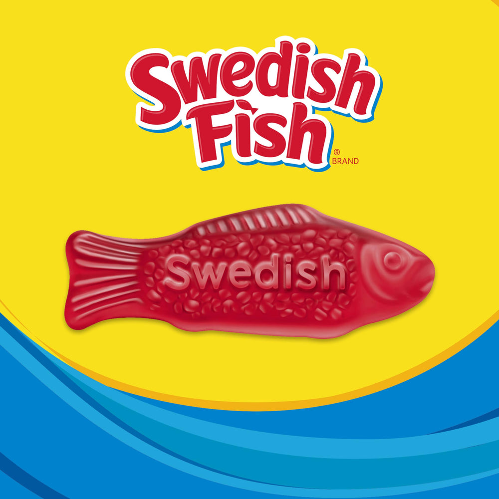 Swedish Fish 12-pack display image ideal for stockpiling treats.