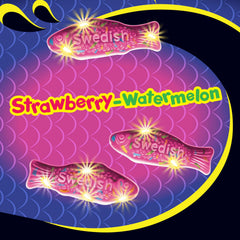 SWEDISH FISH Glow Ups soft chewy gummies for easy snacking