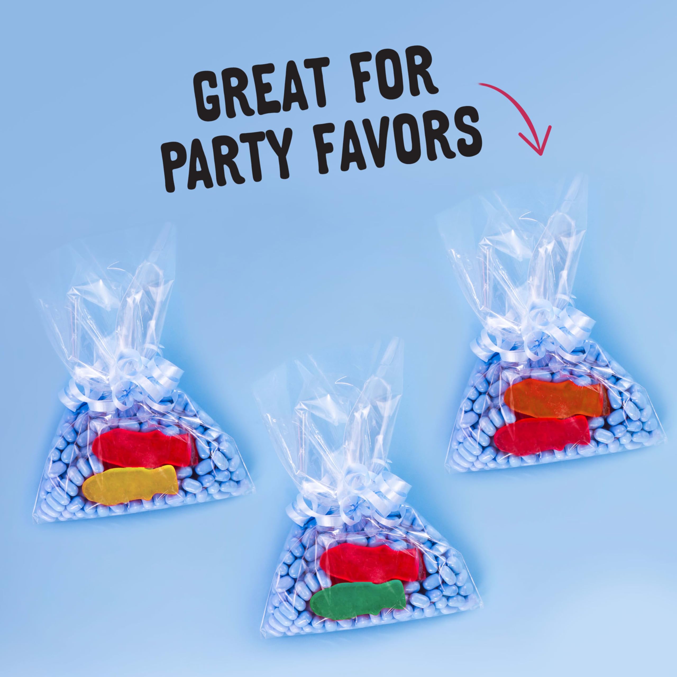 Swedish Fish mini candy as movie theater snacks