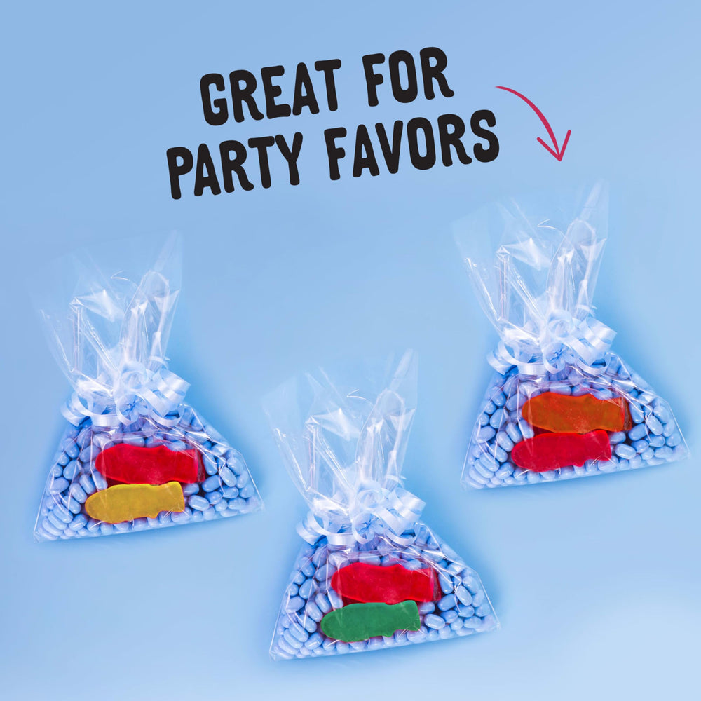 Swedish Fish mini candy as movie theater snacks