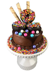Sweet Eva’s Rainbow Sprinkles on cupcakes provide allergy-friendly color and flair.