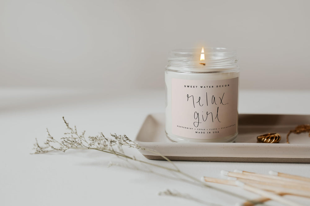 Sweet Water Decor Relax Girl gift-ready packaging suitable for gifting.
