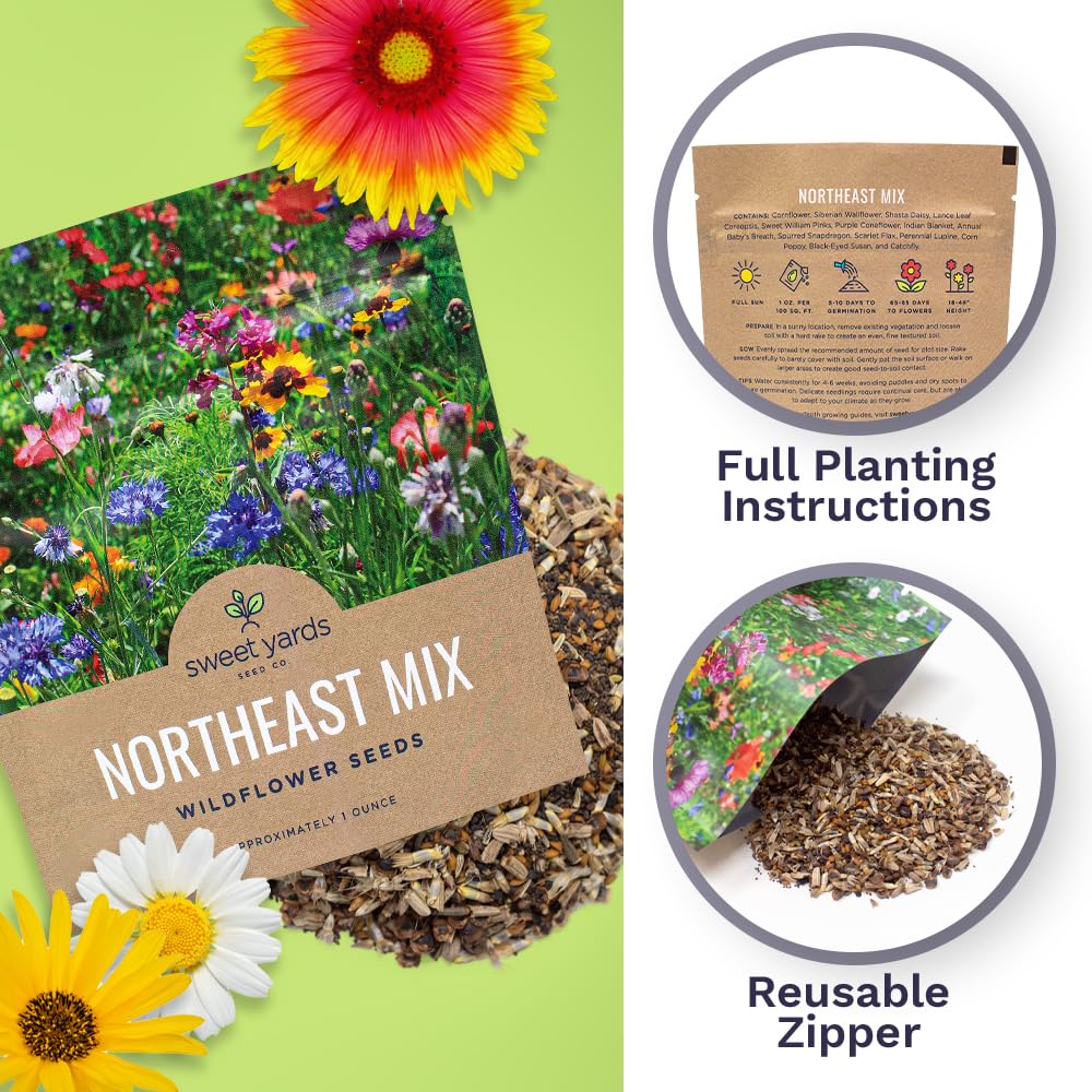Sweet Yards Northeast planting guide supports seasonal garden timing.