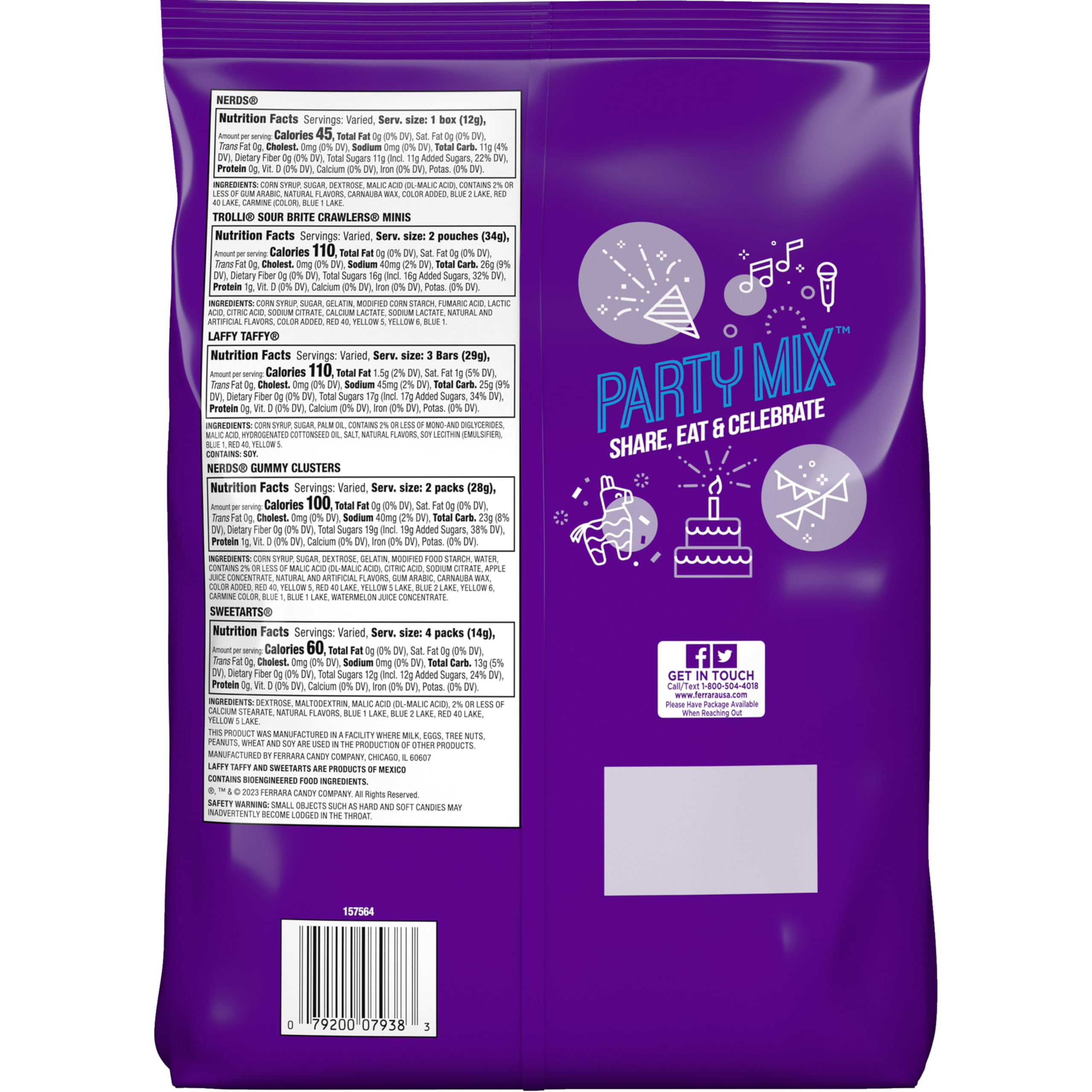 Serving idea for gatherings: easy sharing via spill-safe bag.