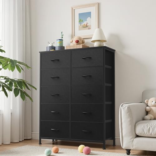 Sweetcrispy dresser fabric close-up highlights durable polyester fronts and breathable fabric.