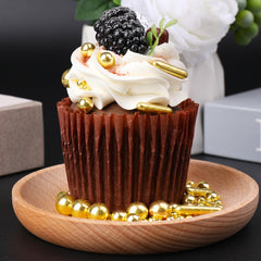 SweetGrove Gold Pearl Sprinkles on cookies deliver a glossy, high-end finish.