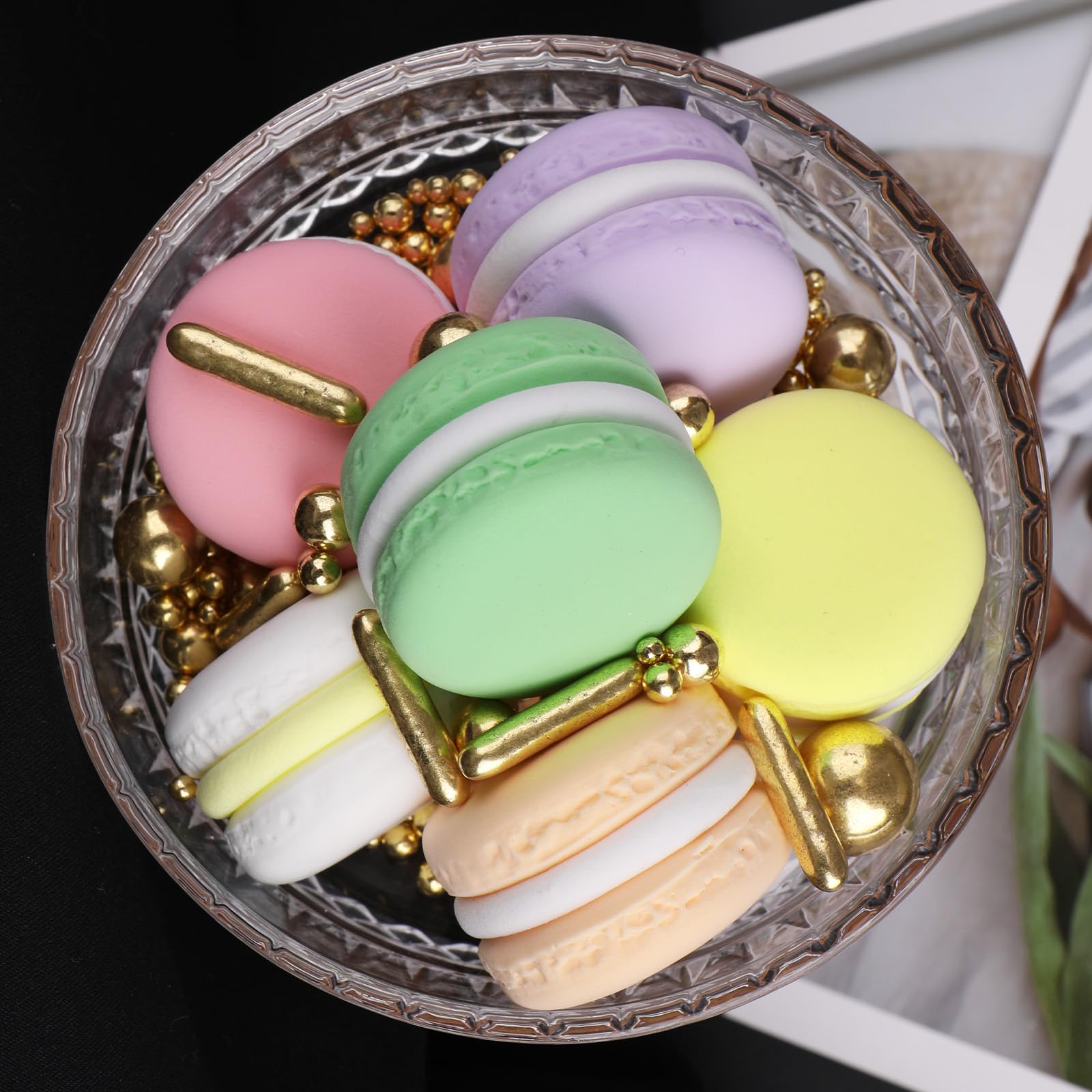 SweetGrove Gold Pearl Sprinkles elevate cookie decorating with a luxurious touch.