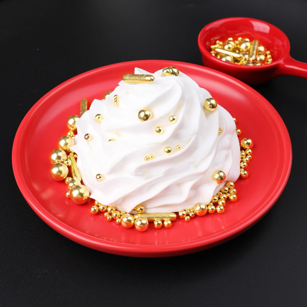 SweetGrove Gold Pearl Sprinkle mix enhances gift boxes and party platters.