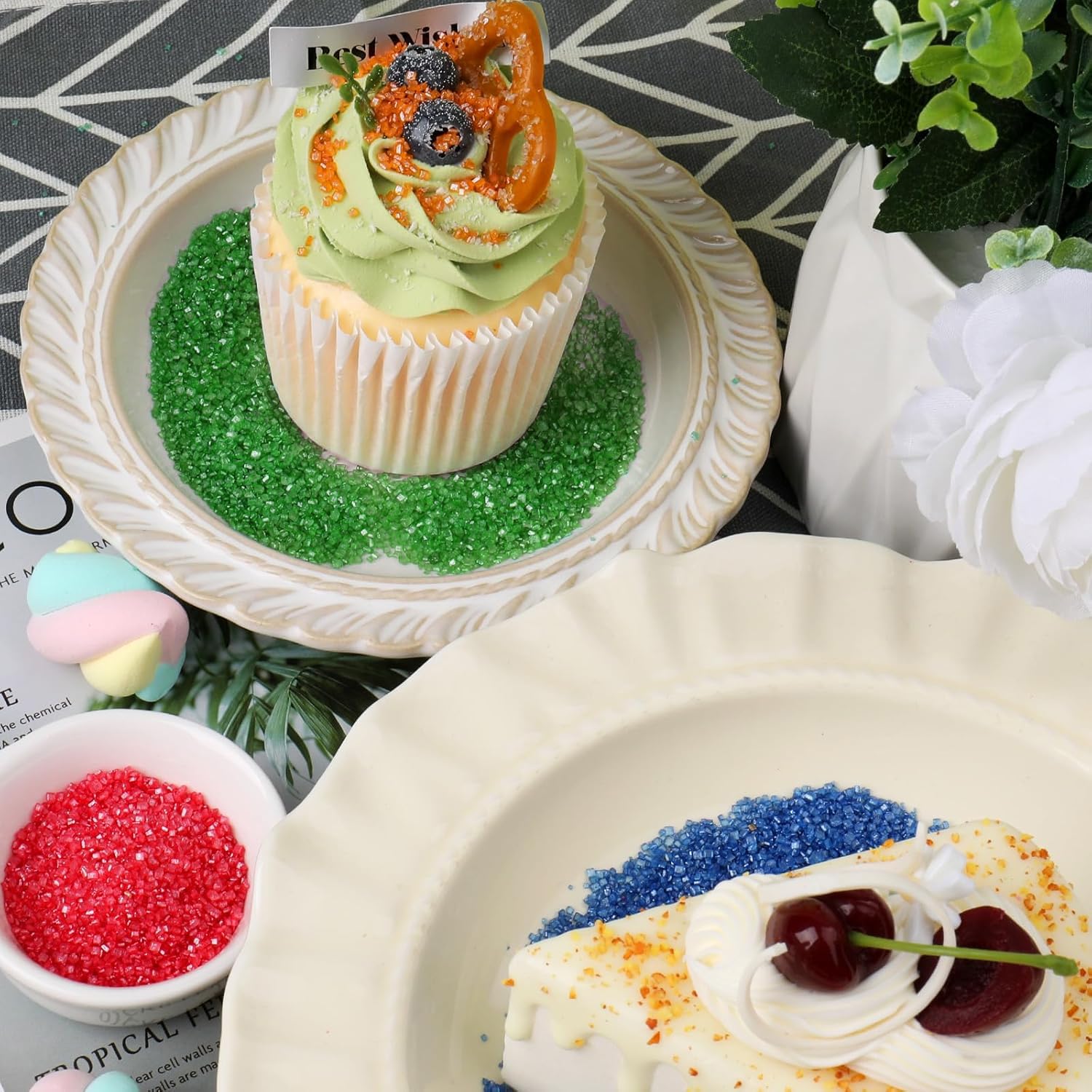 SweetGrove sprinkles on ice cream create colorful, tasty toppers.