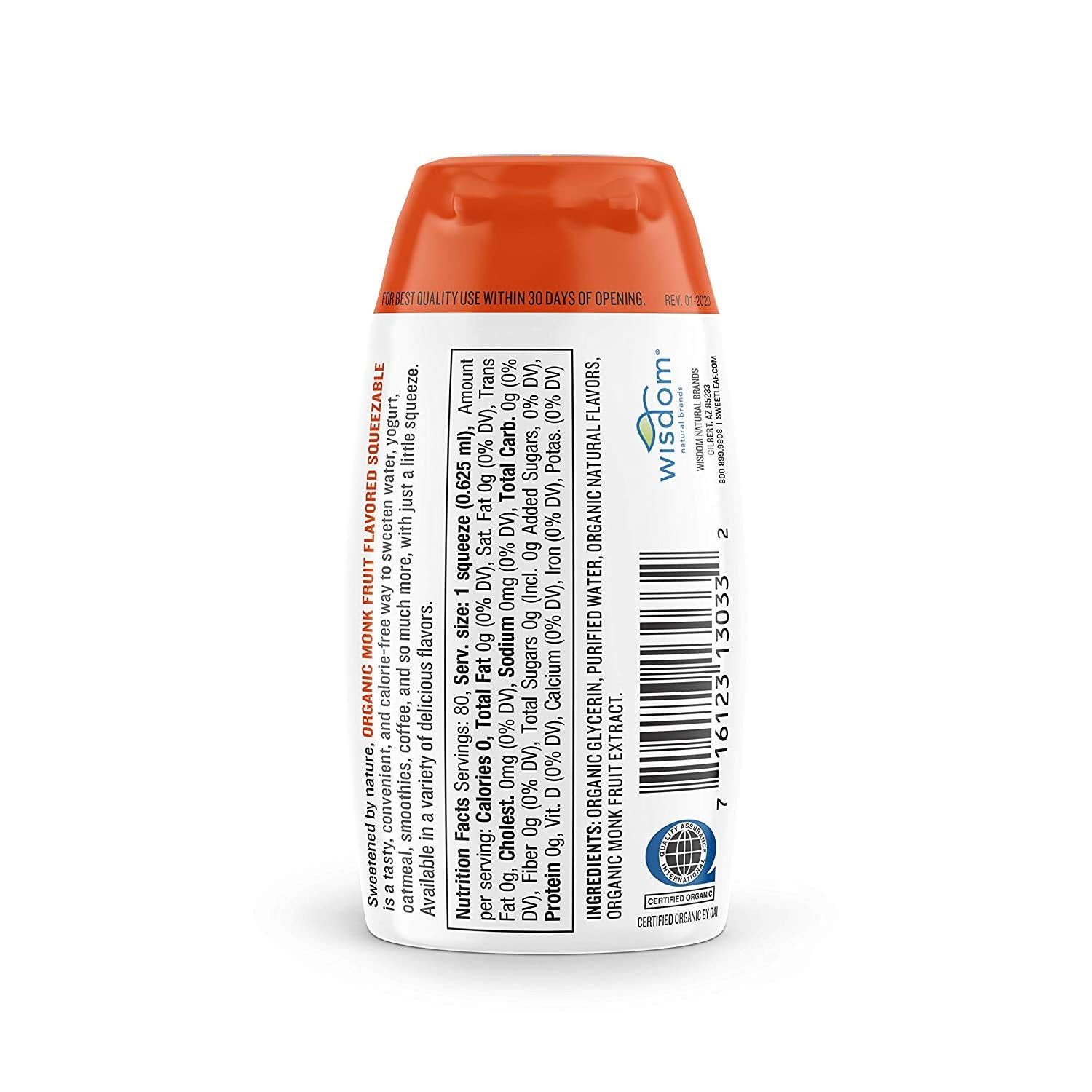 SweetLeaf Liquid Monk Fruit Drops bottle ready for on-the-go zero-calorie sweetness.