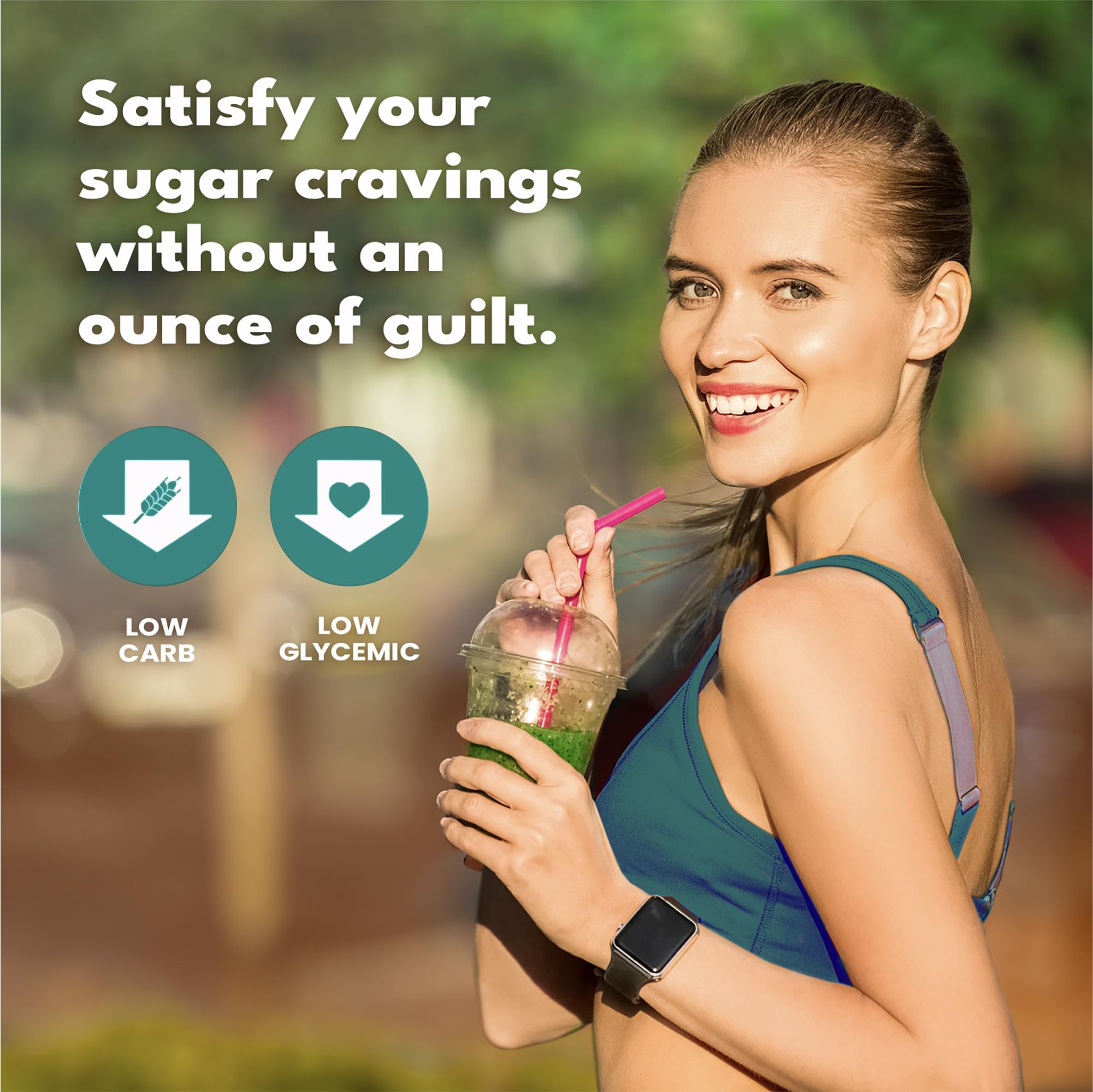 SweetLeaf stevia packets shown as keto-friendly option