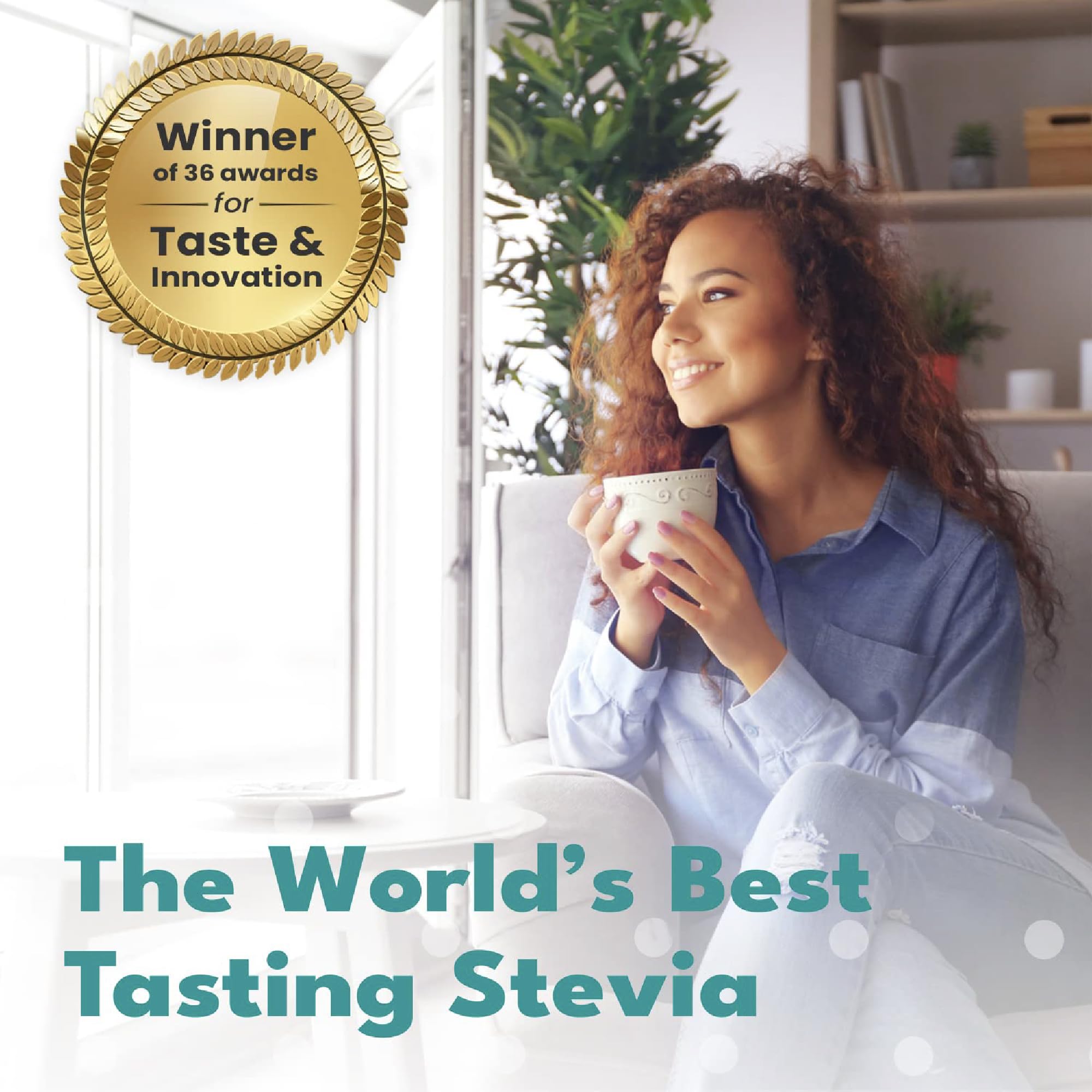 SweetLeaf Stevia Packets two-pack with 140 packets supports daily sweetness.