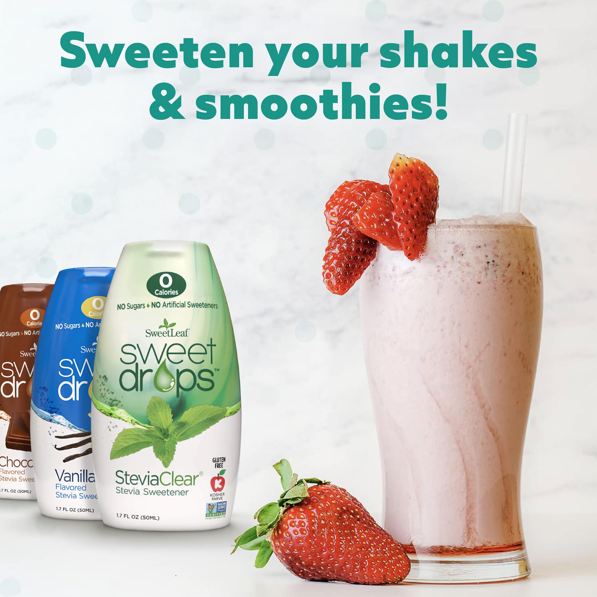 No artificial ingredients in SweetLeaf caramel Sweet Drops.