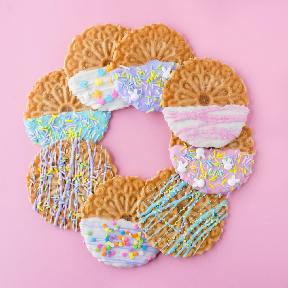 Sweets Indeed Easter Sprinkles donut toppings add sparkle and Easter charm.