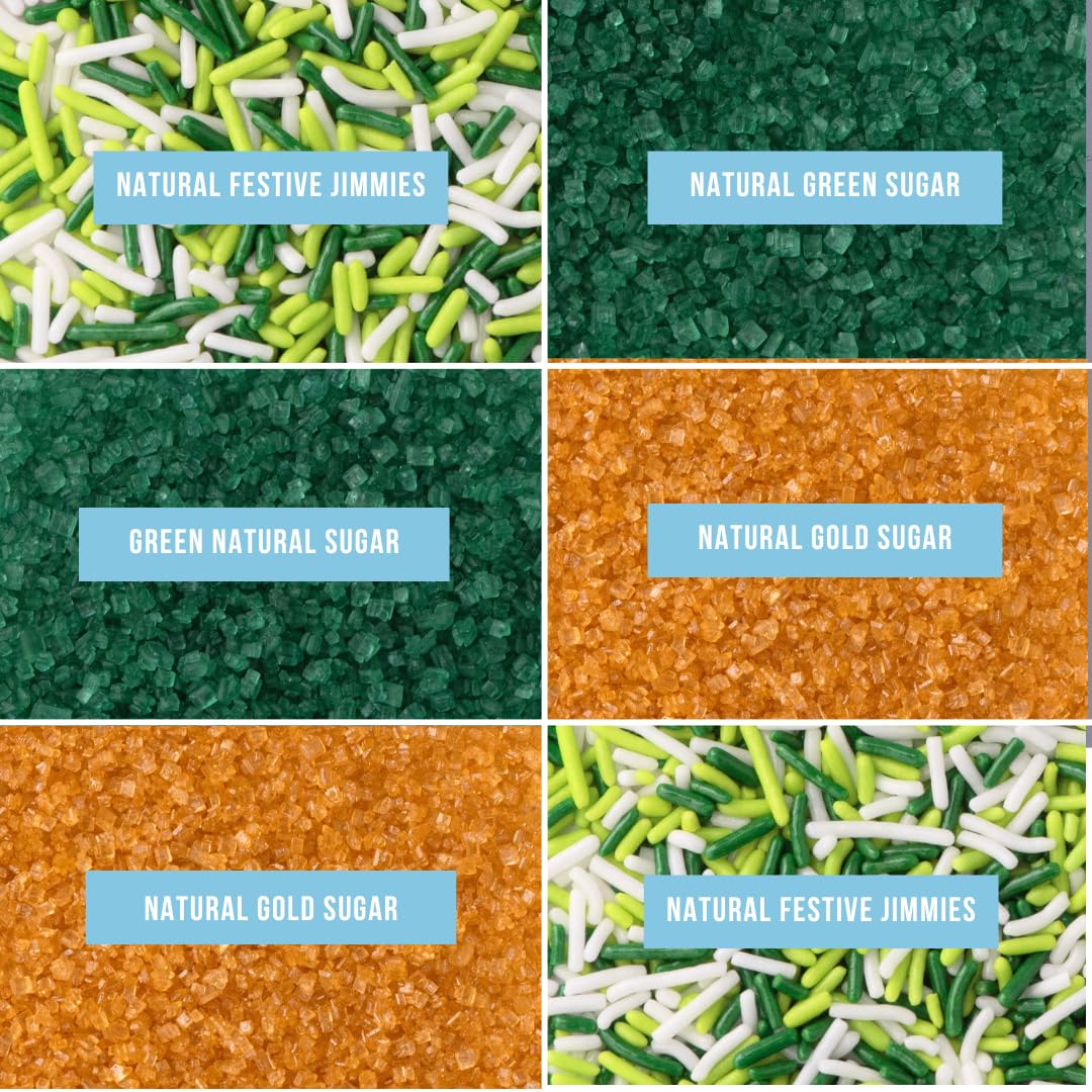 Natural dyes six-cell decorating set from Sweets Indeed for creative designs