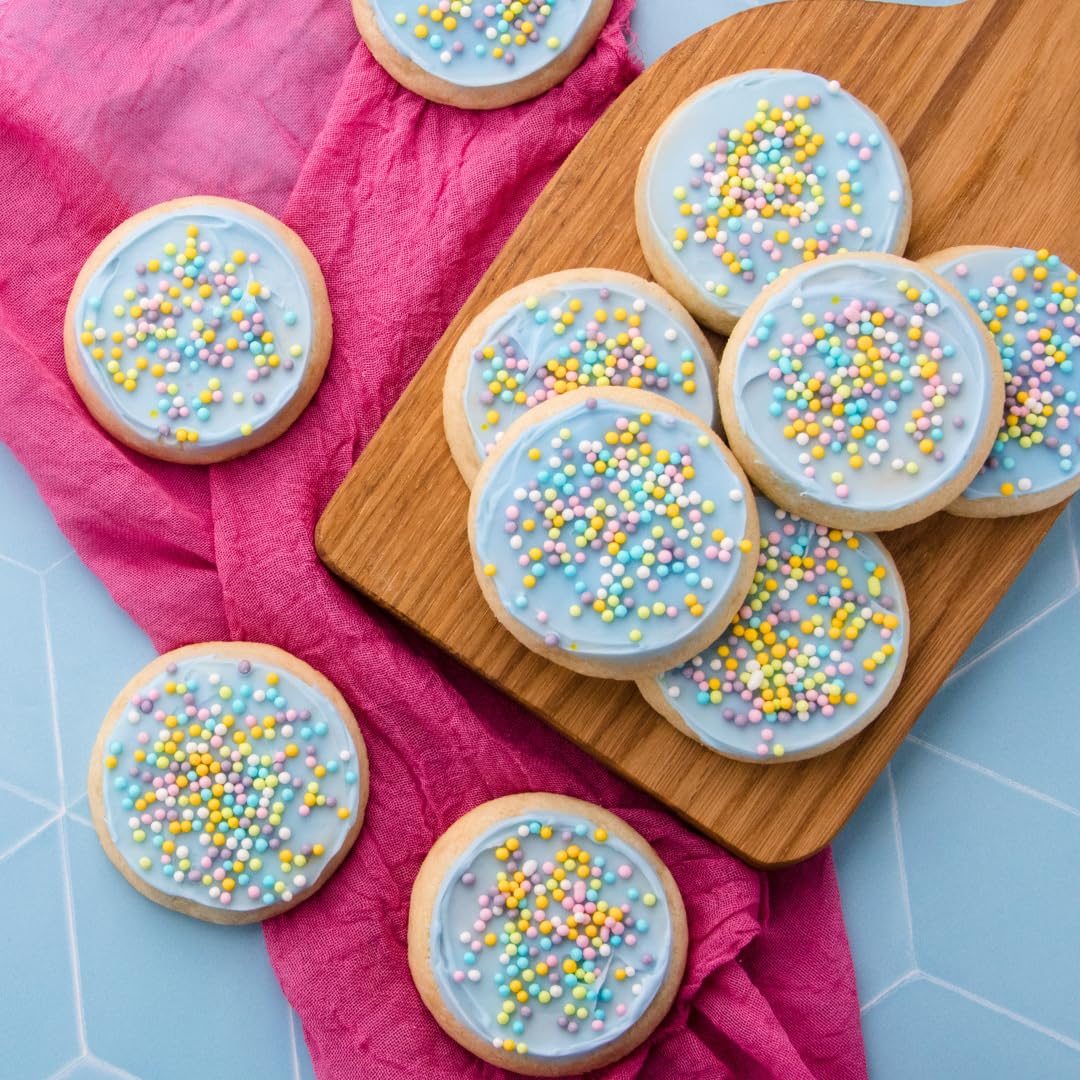 Sweets Indeed sprinkles on ice cream deliver bright color and subtle crunch.