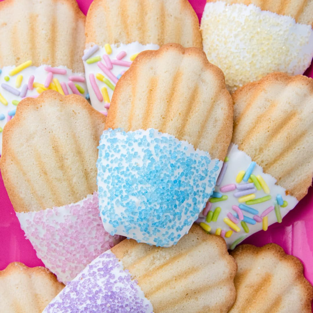 Sweets Indeed pastel sprinkles ideal for spring and Easter desserts