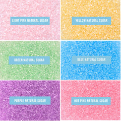 Sweets Indeed pastel sprinkles on cake for coordinated decorating