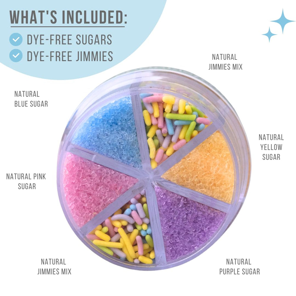 Sweets Indeed yellow pastel sprinkles for cheerful cupcakes and cookies