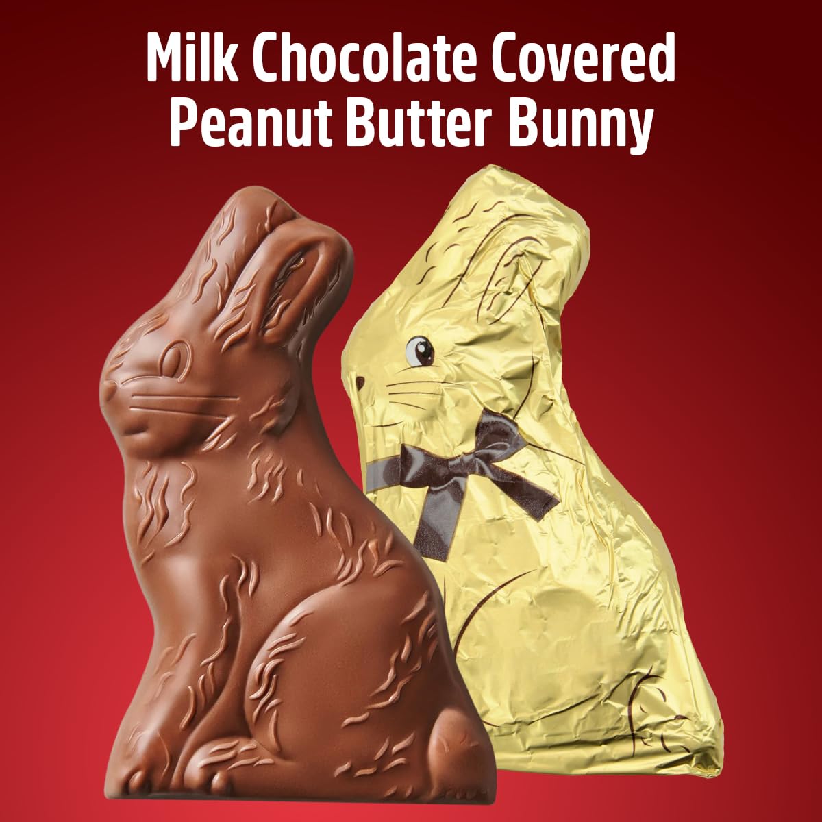 SWEETSIDE CANDY CO. Bunny close-up shows peanut butter swirl for a crave-worthy bite.