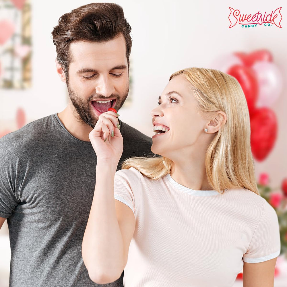 SWEETSIDE CANDY CO FaveREDS jelly beans on-the-go treat for kids and adults.