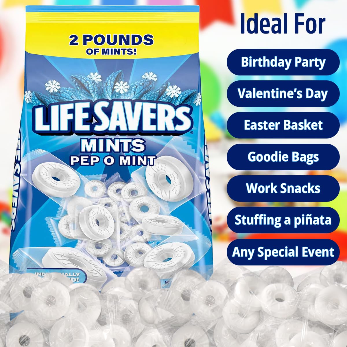 Gifting ready Pep O Mint bulk mints for weddings and celebrations