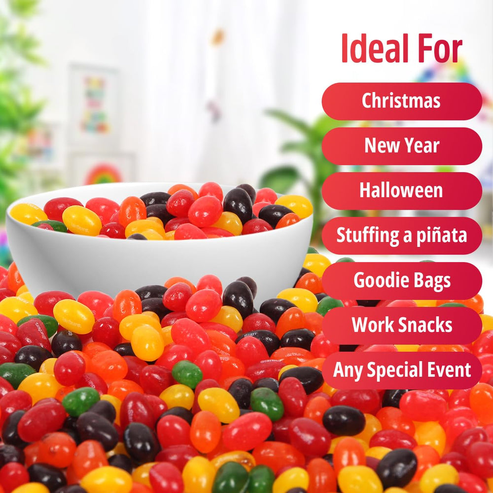 Joyful snacking with SWEETSIDE CANDY CO jelly beans at gatherings