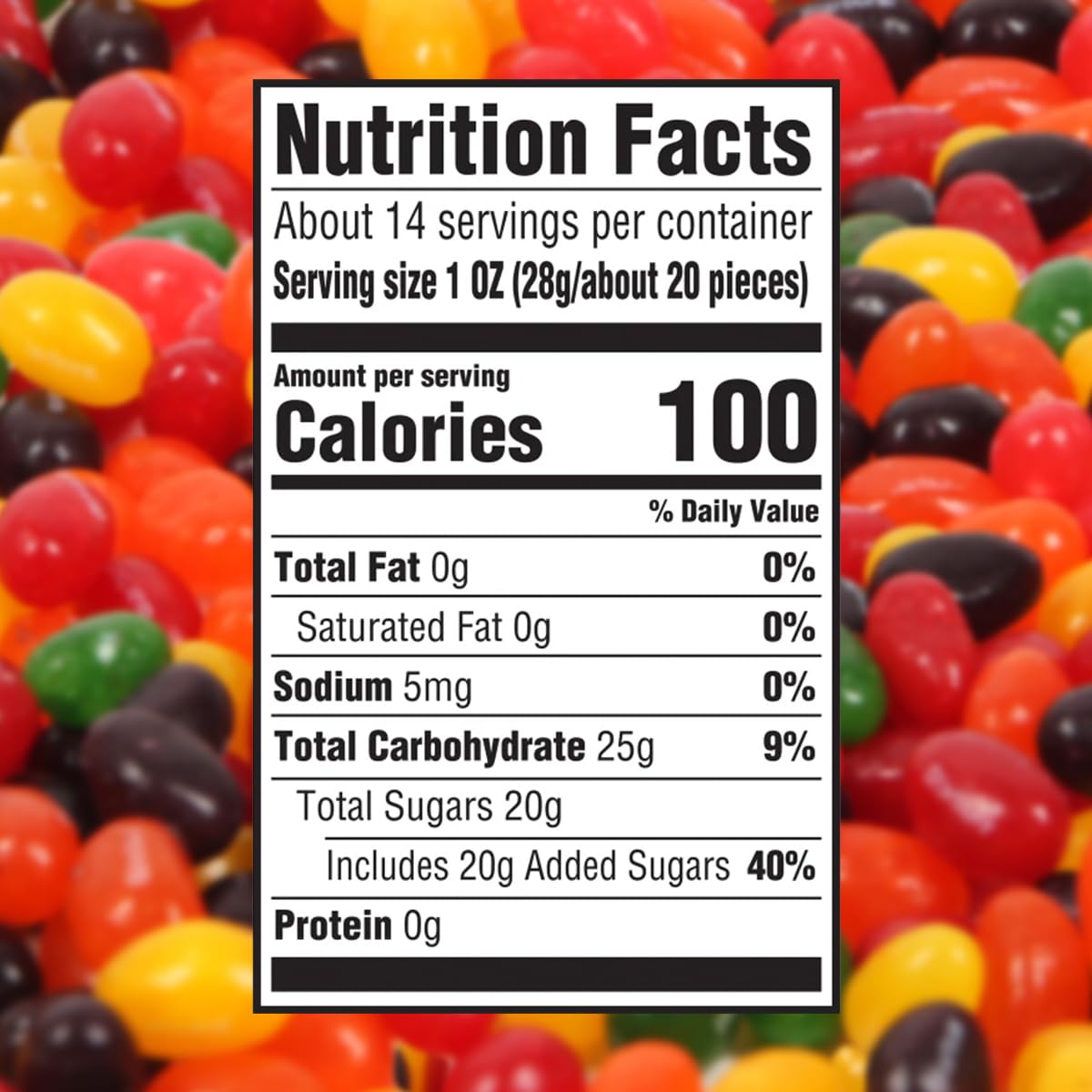 Two-pack SWEETSIDE CANDY CO jelly beans ready for sharing