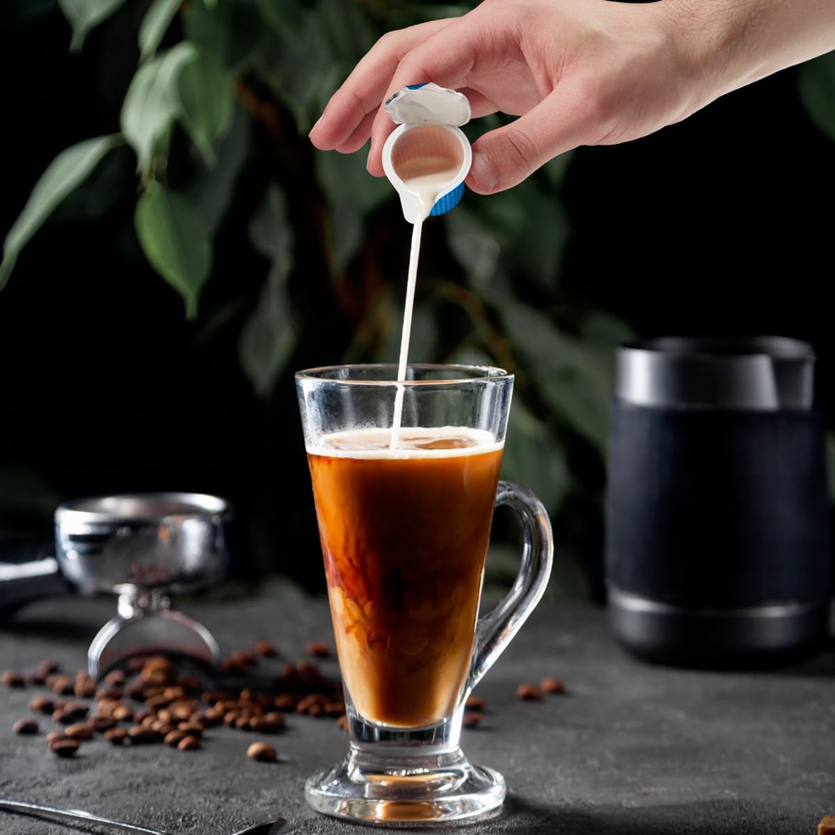SWEETSIDE CANDY CO kitchen morning routine with creamer