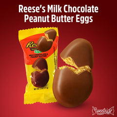 Sweetside Candy Co peanut butter eggs individually wrapped for freshness