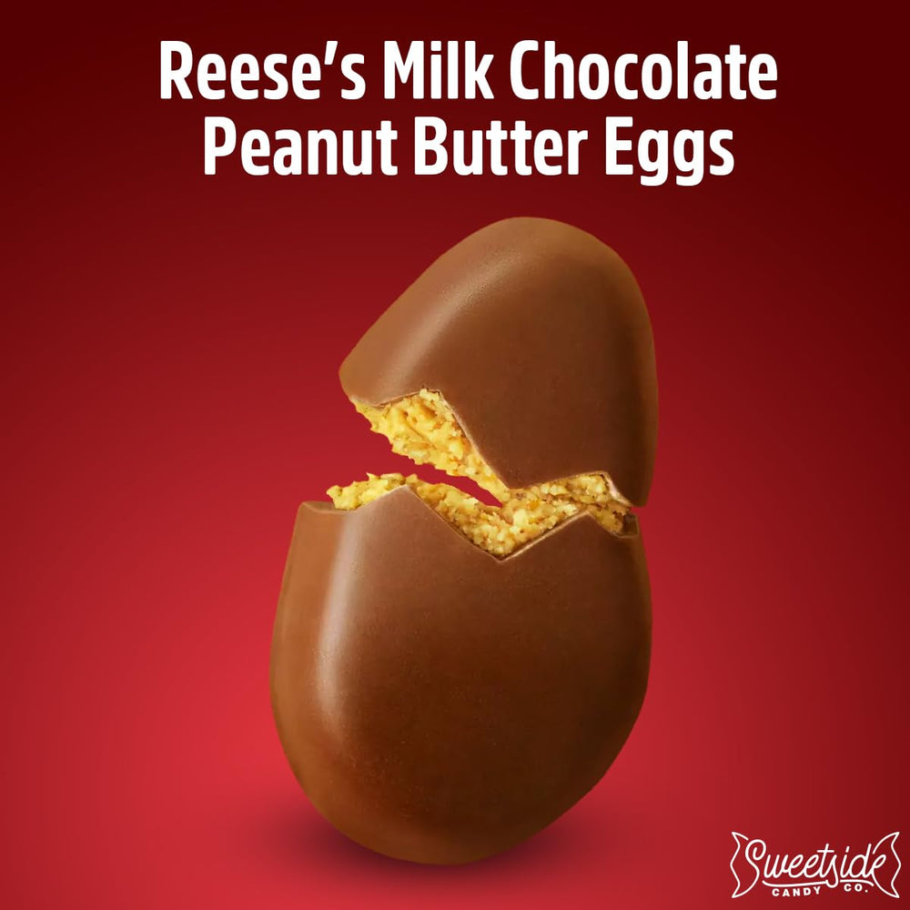 SWEETSIDE CANDY CO. Reese's Eggs as party favors for spring gatherings.