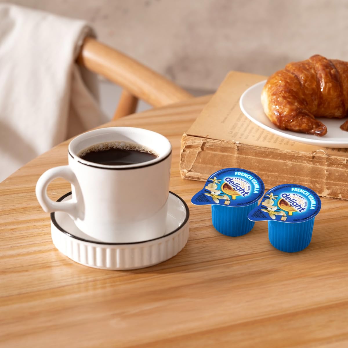 SWEETSIDE CANDY CO shelf-stable vanilla creamer singles