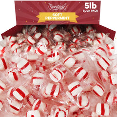 SWEETSIDE soft peppermint mints bulk bag for sharing and refreshment.