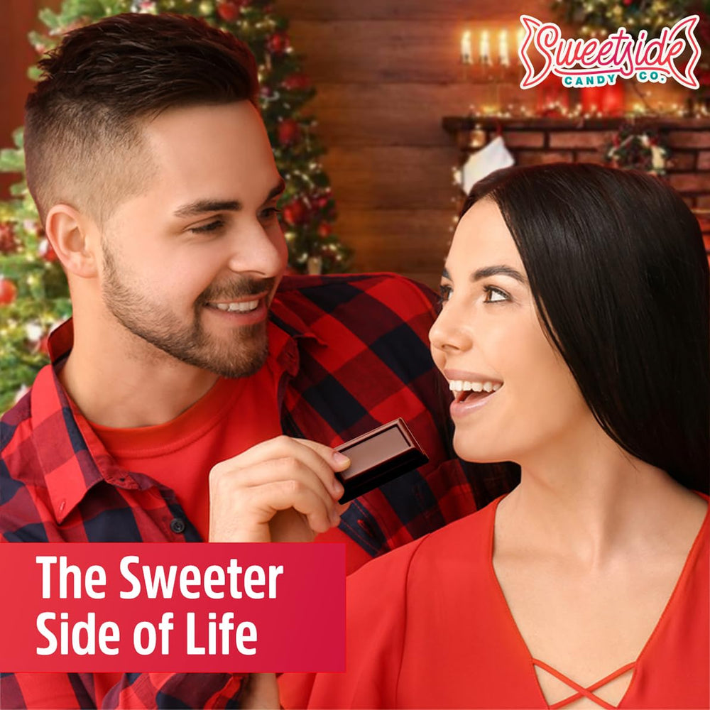 SWEETSIDE Zero Sugar Milk Chocolate packaging close-up highlighting premium quality.
