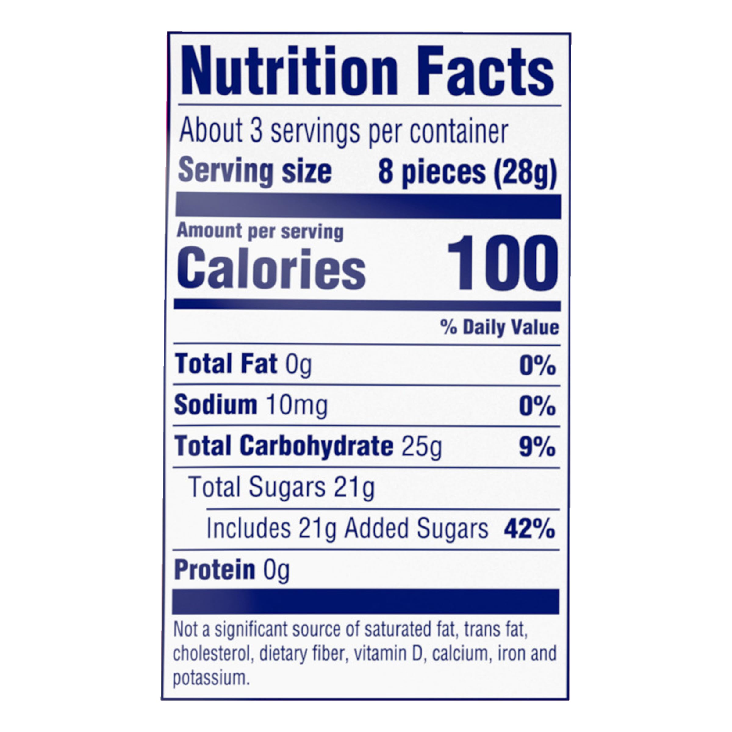 SweeTARTS Chewy Fusions Fruit Punch Medley bag back with flavor notes and serving ideas