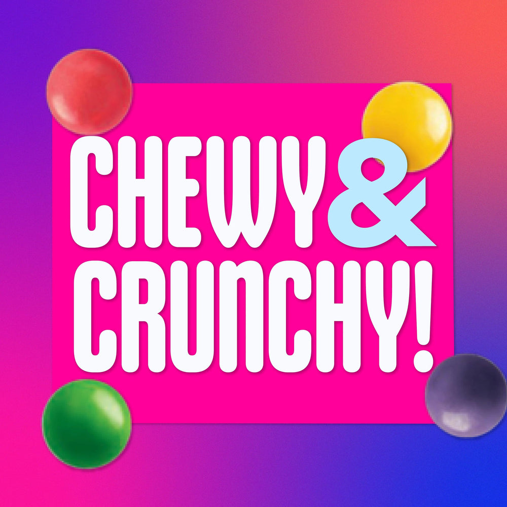 SweeTARTS Chewy Fusions Tropical Punch flavor shot evokes tropical vibes