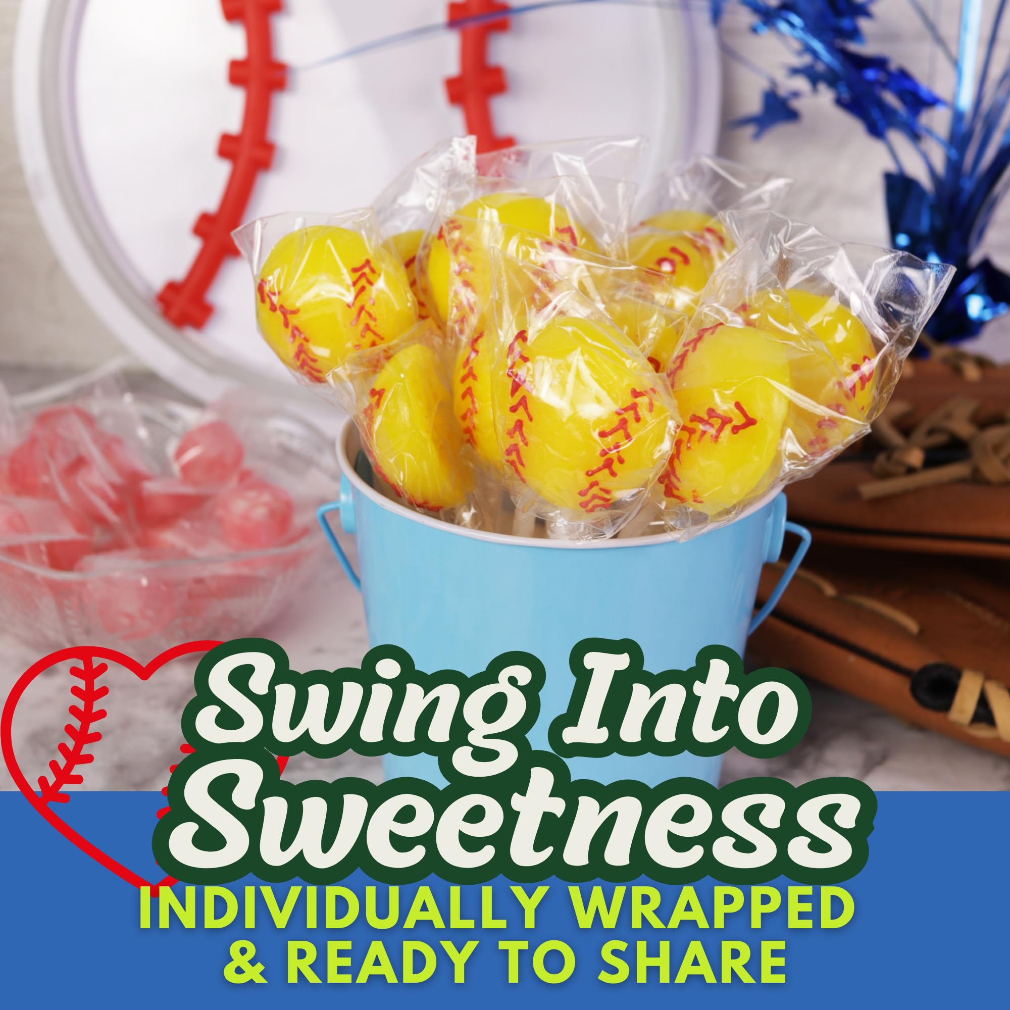 Sweetzo 24-count pack ideal for teams, events, and fan gatherings.