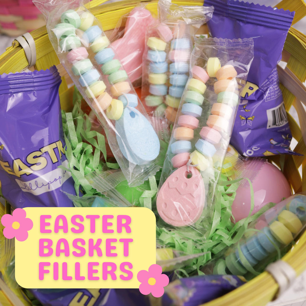 Sweetzo Easter Bracelet wearability: pastel beads double as edible treat