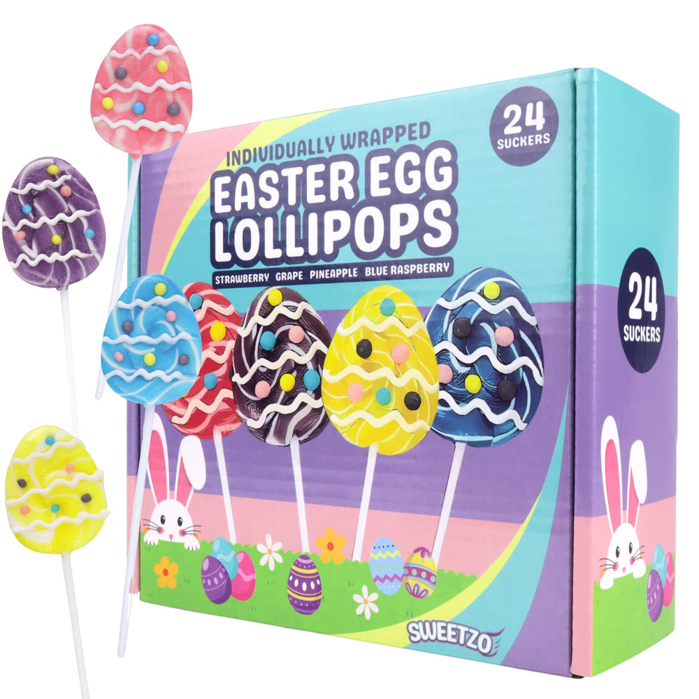 Individually wrapped Sweetzo lollipops for freshness and easy gifting