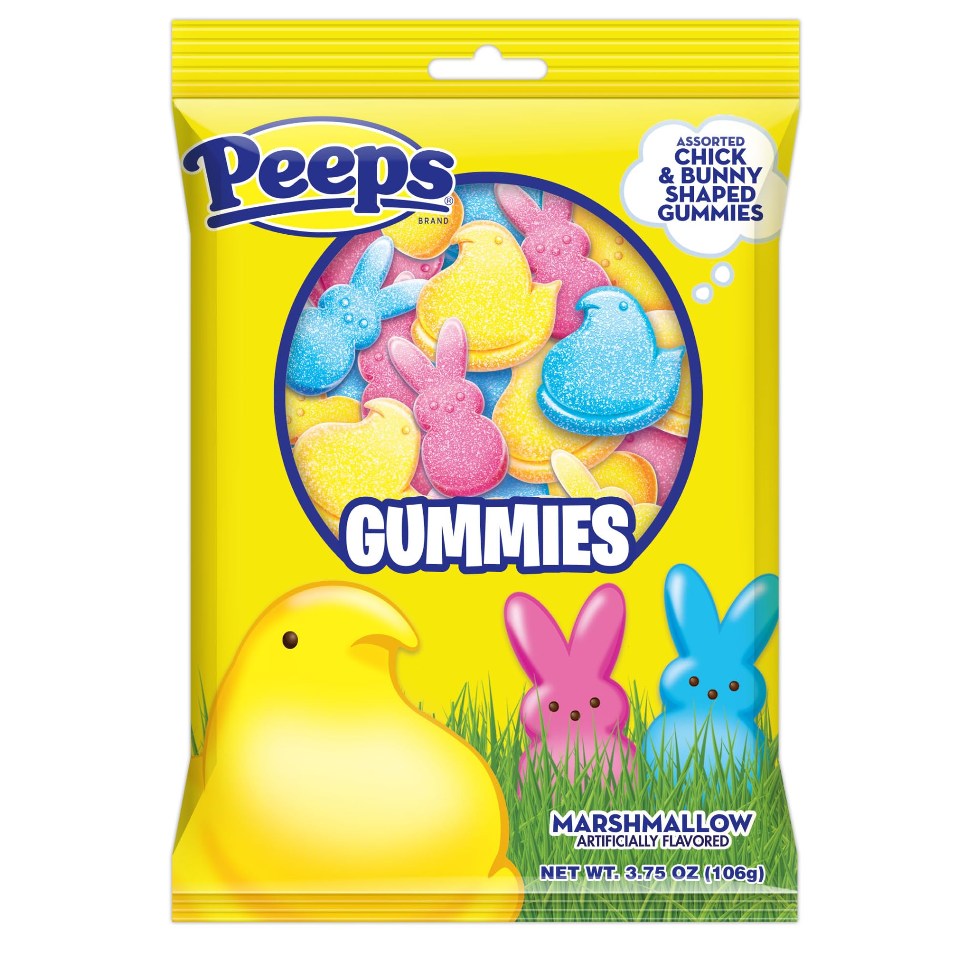 Sweetzo Peeps Gummies vivid colors ideal for Easter display