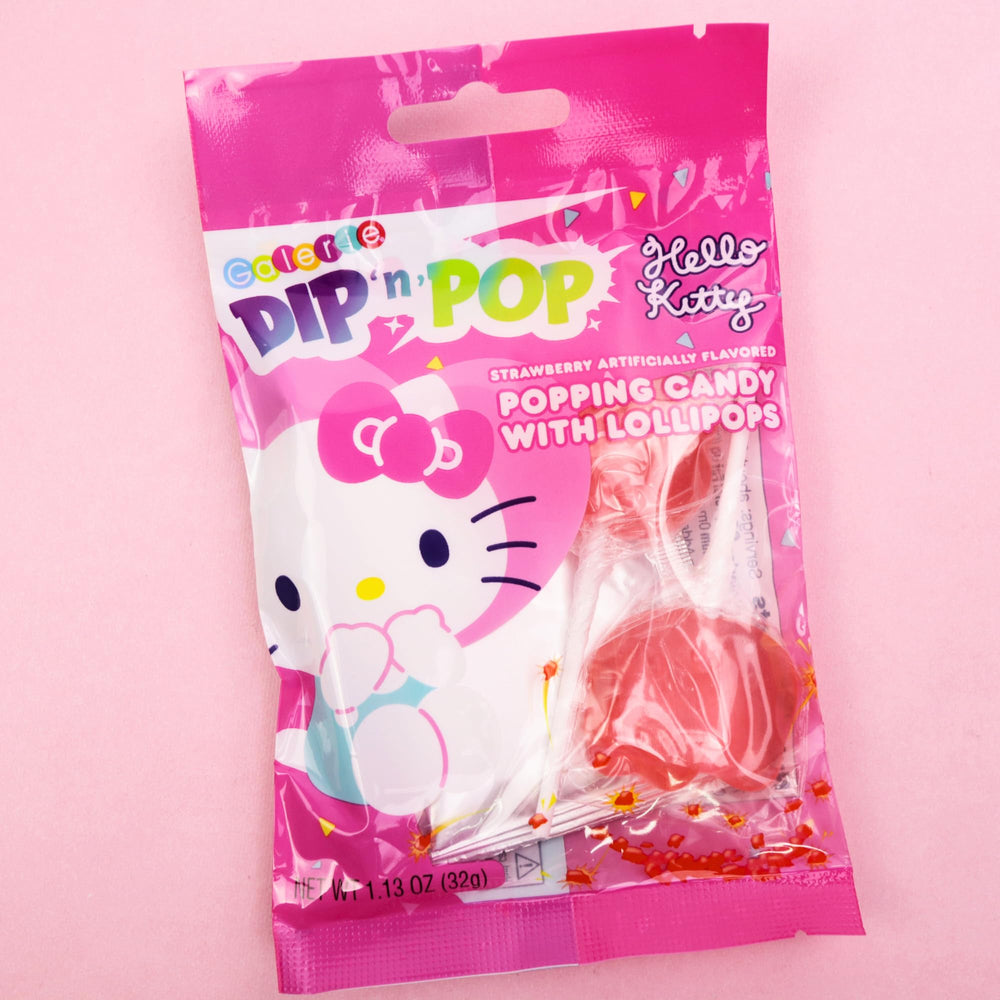 Sweetzo Hello Kitty lollipops, 1.13-ounce portions, perfect for treat bags.