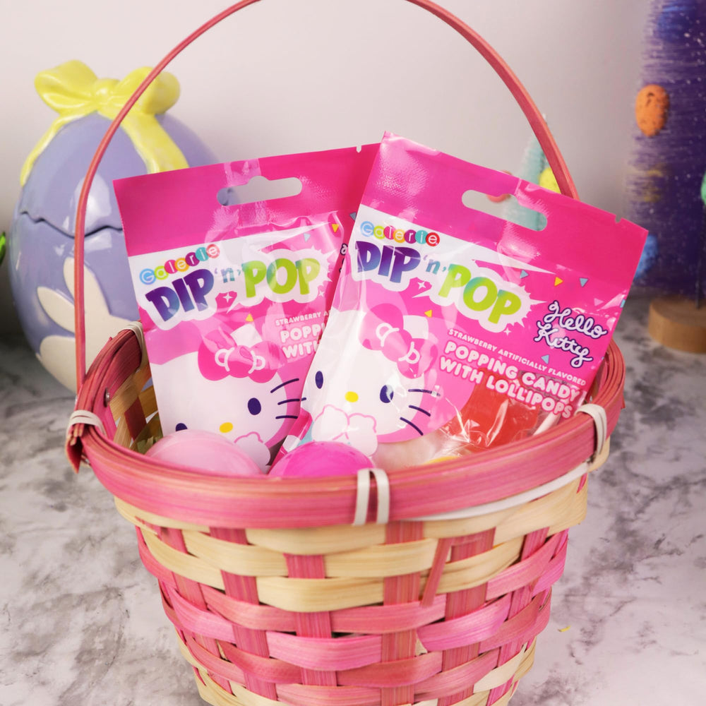 Sweetzo Hello Kitty lollipops in a three-pack, great for sharing at events.