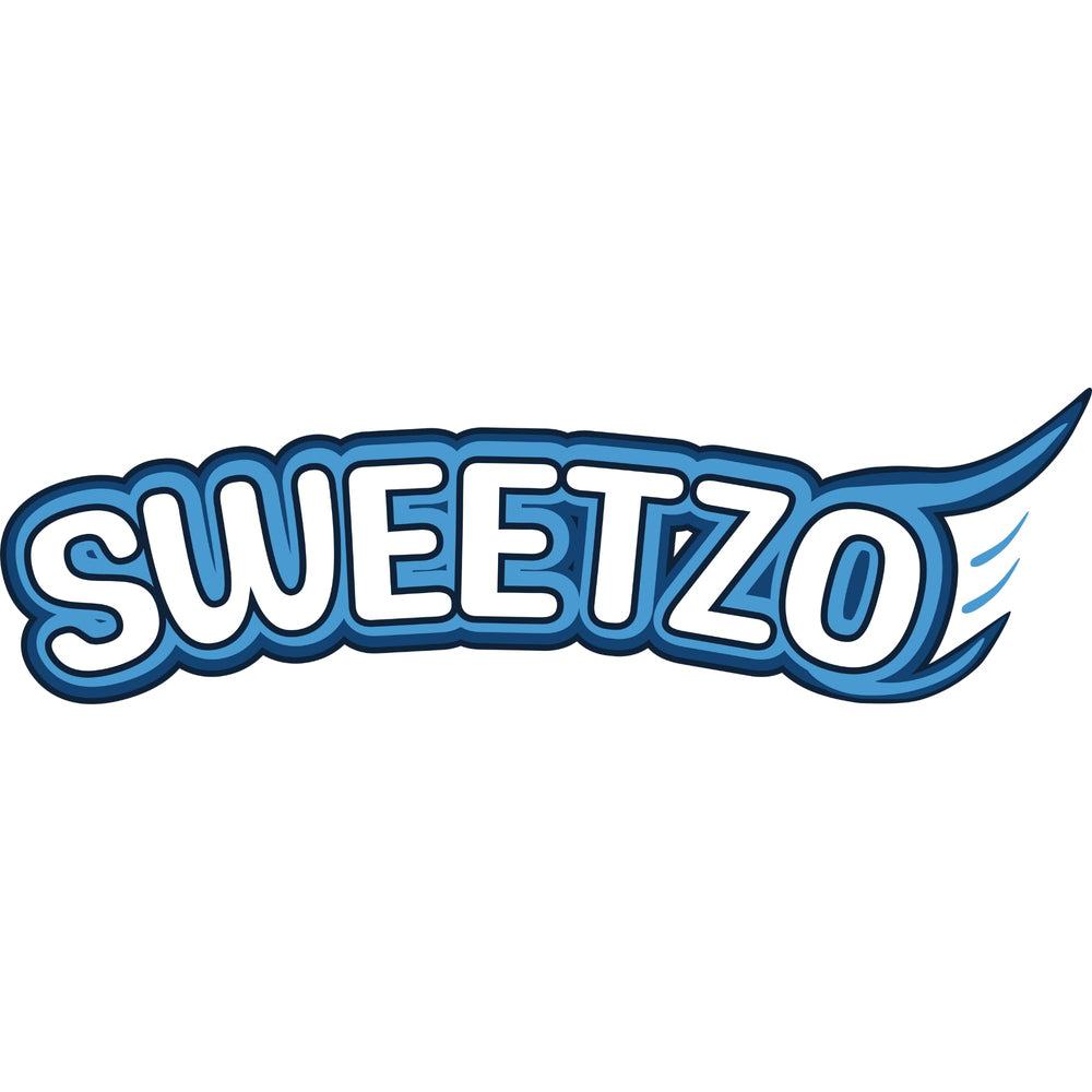 Sweetzo strawberry-flavor lollipops close-up appealing to guests.