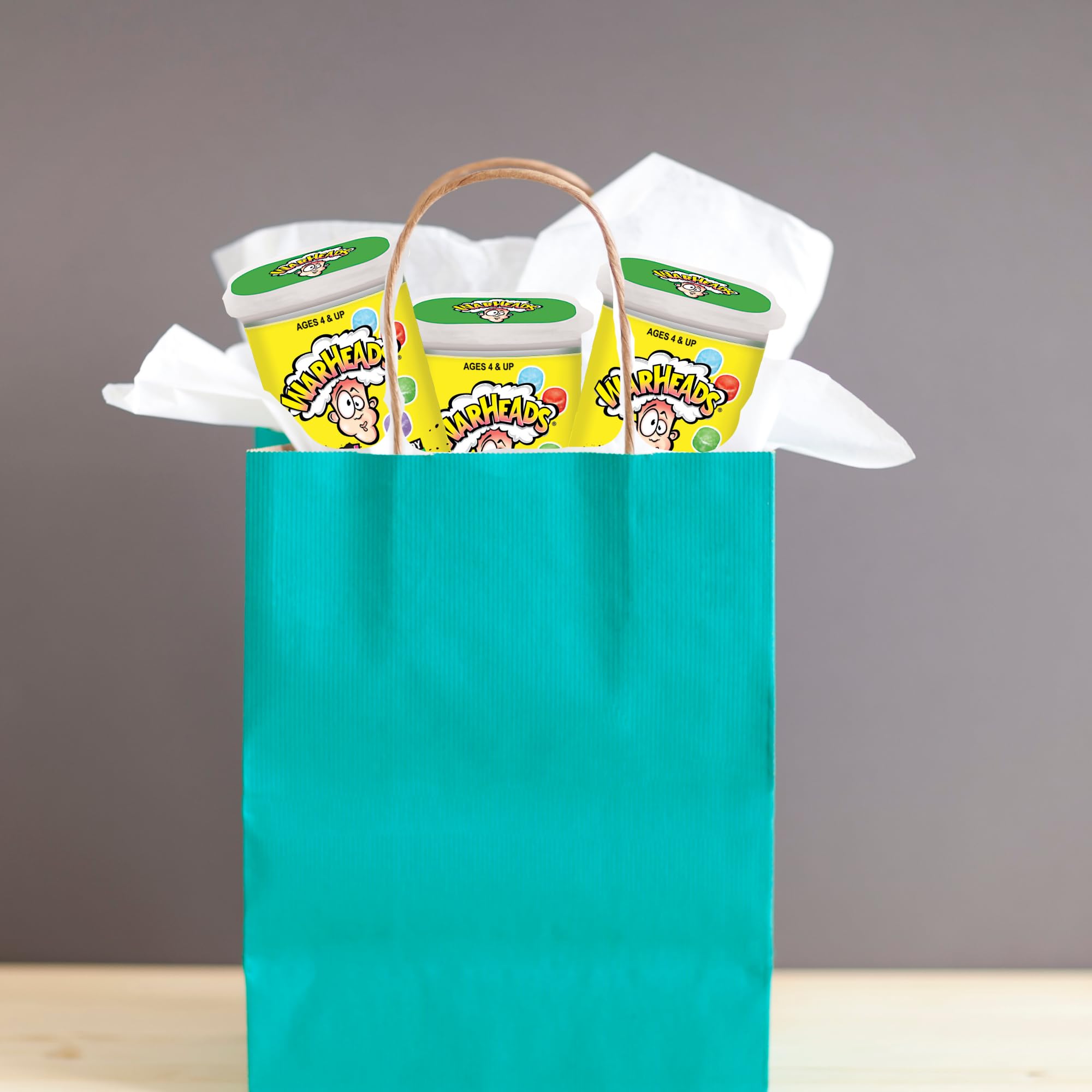 Sweetzo Warheads Minis party favors for celebrations and prizes.