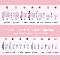 SWETIDY 15-size toe tips set fits most toes including big toe.