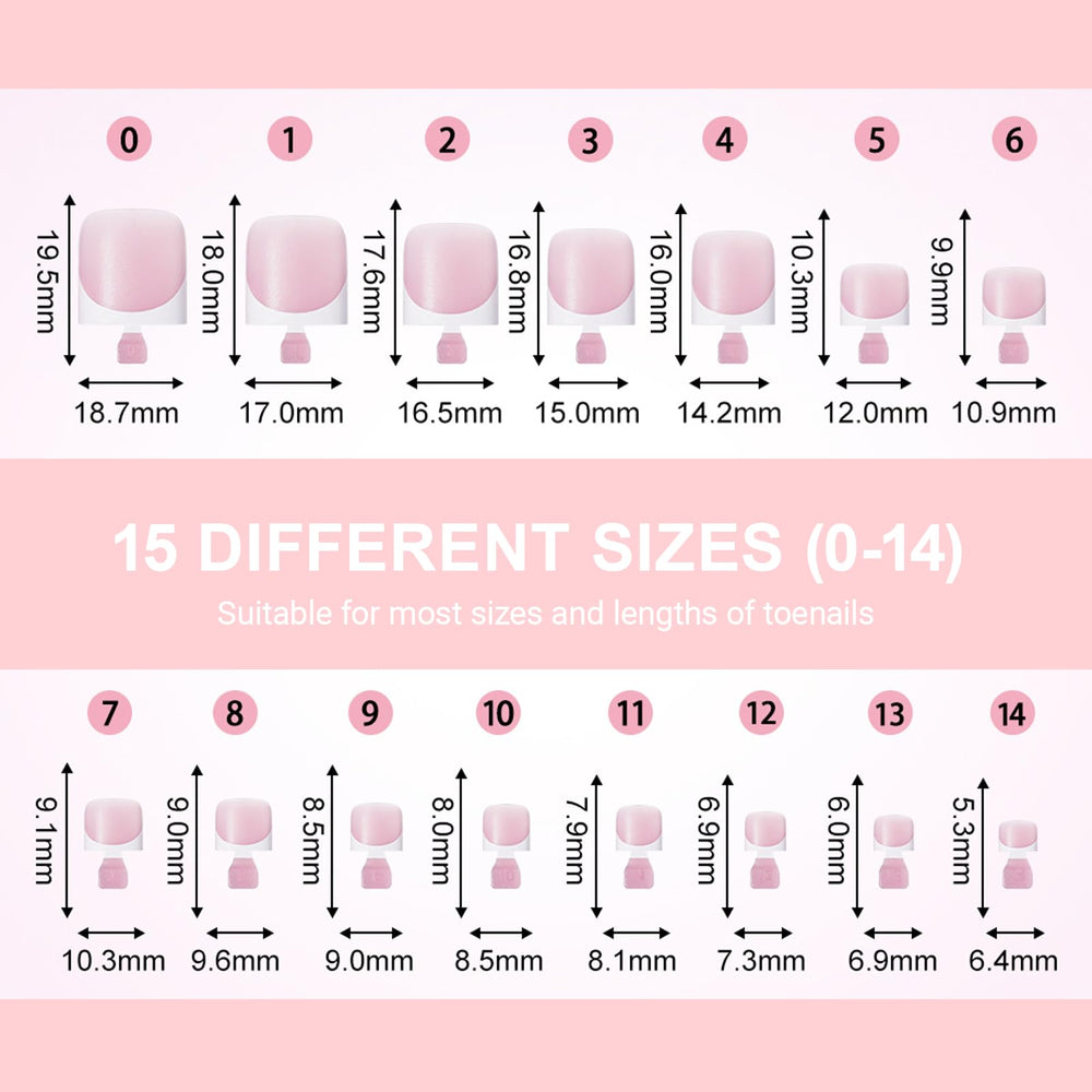 SWETIDY 15 sizes box ensures perfect fit and comfort