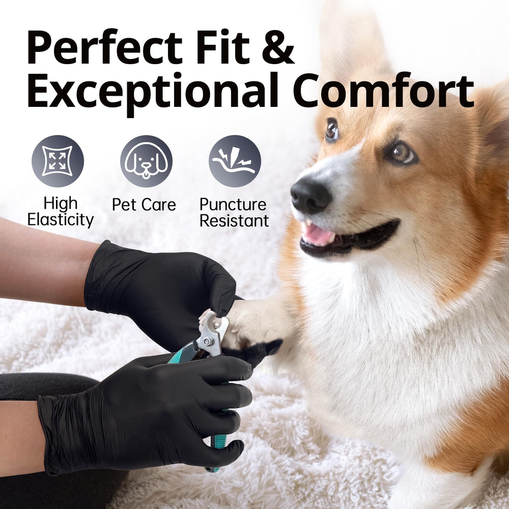 SwiftGrip nitrile gloves are latex-free, reducing allergy risk while maintaining snug fit