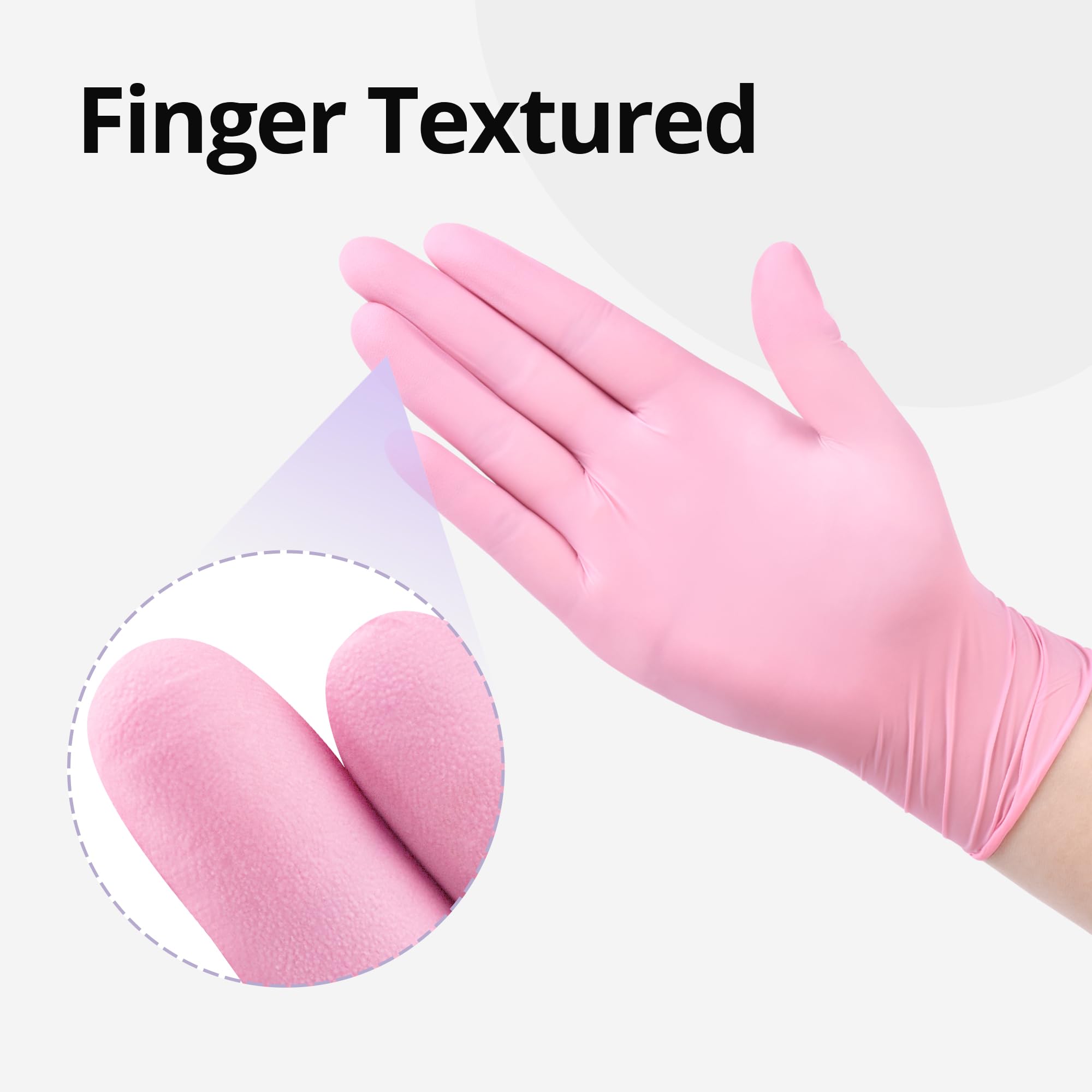 Rolled cuffs help keep SwiftGrip gloves secure during extended use