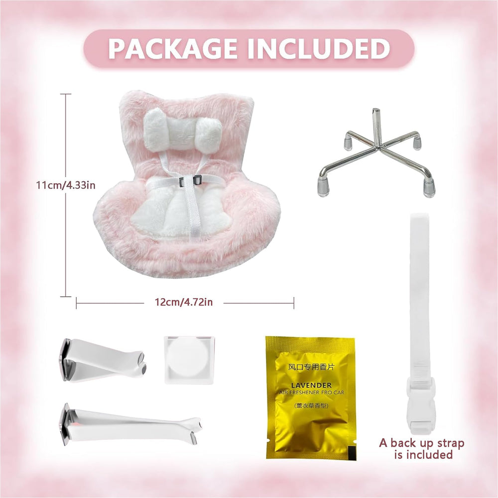 SwiftServ vinyl-collectible-ornament pink pairs with figures for display.